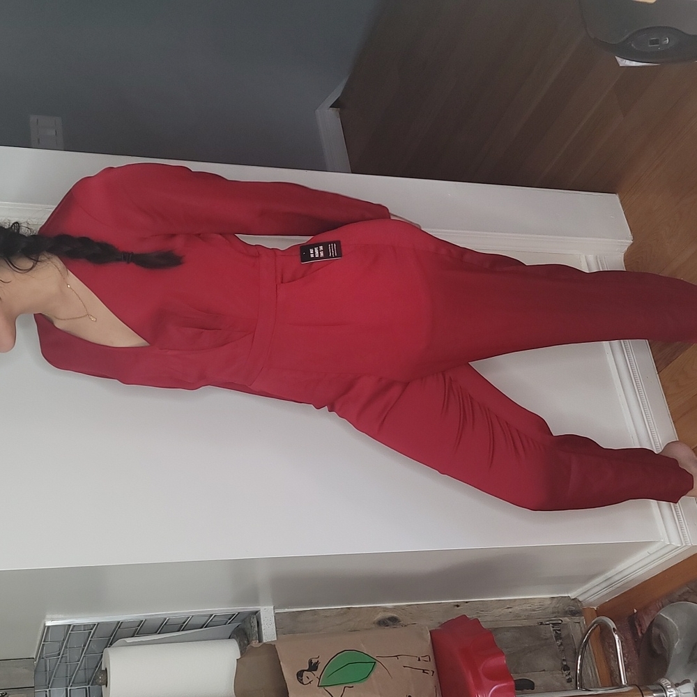 😍 Beautiful Express One piece Pant jumpsuit size M.